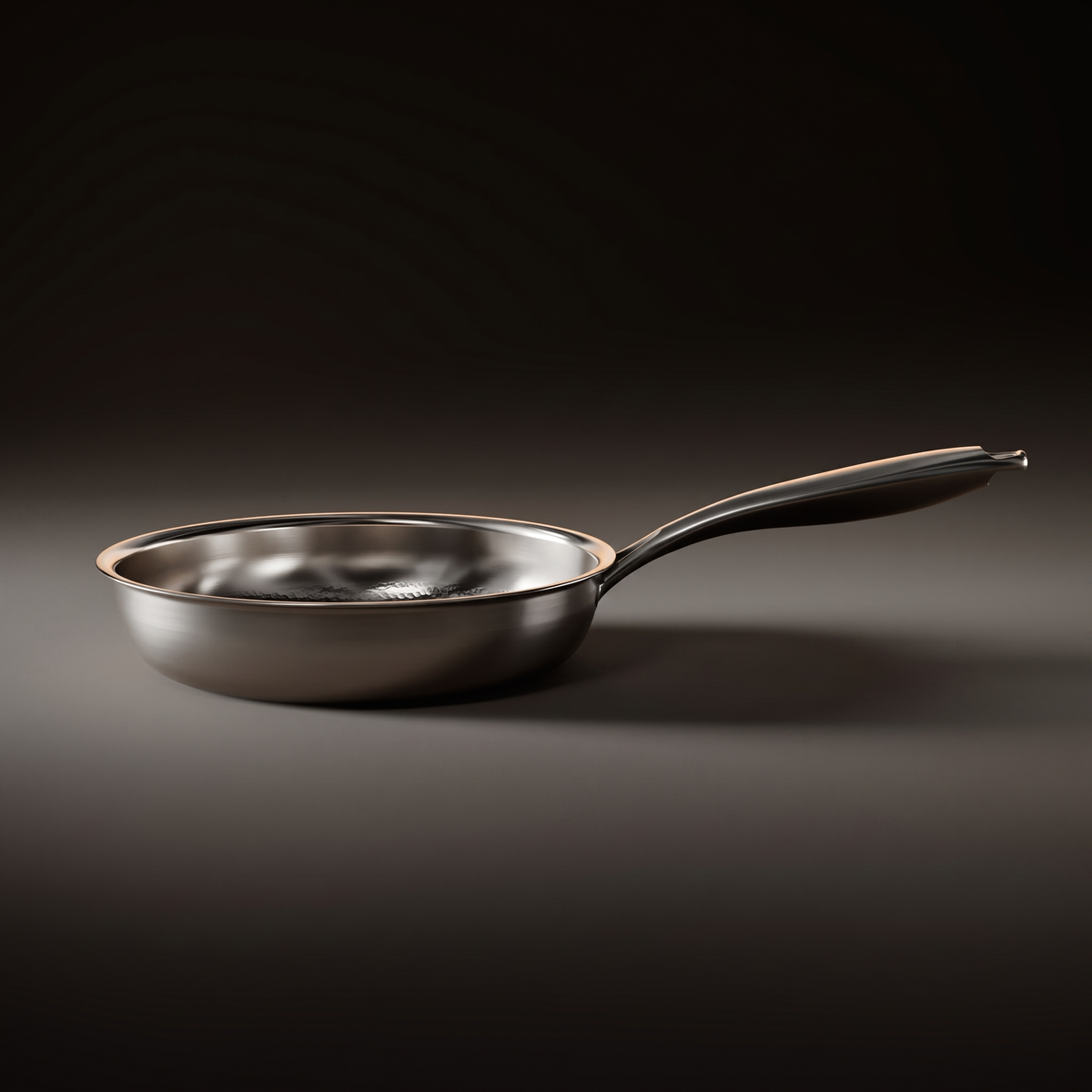 Hand-Hammered Titanium Pan