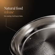 Hand-Hammered Titanium Pan